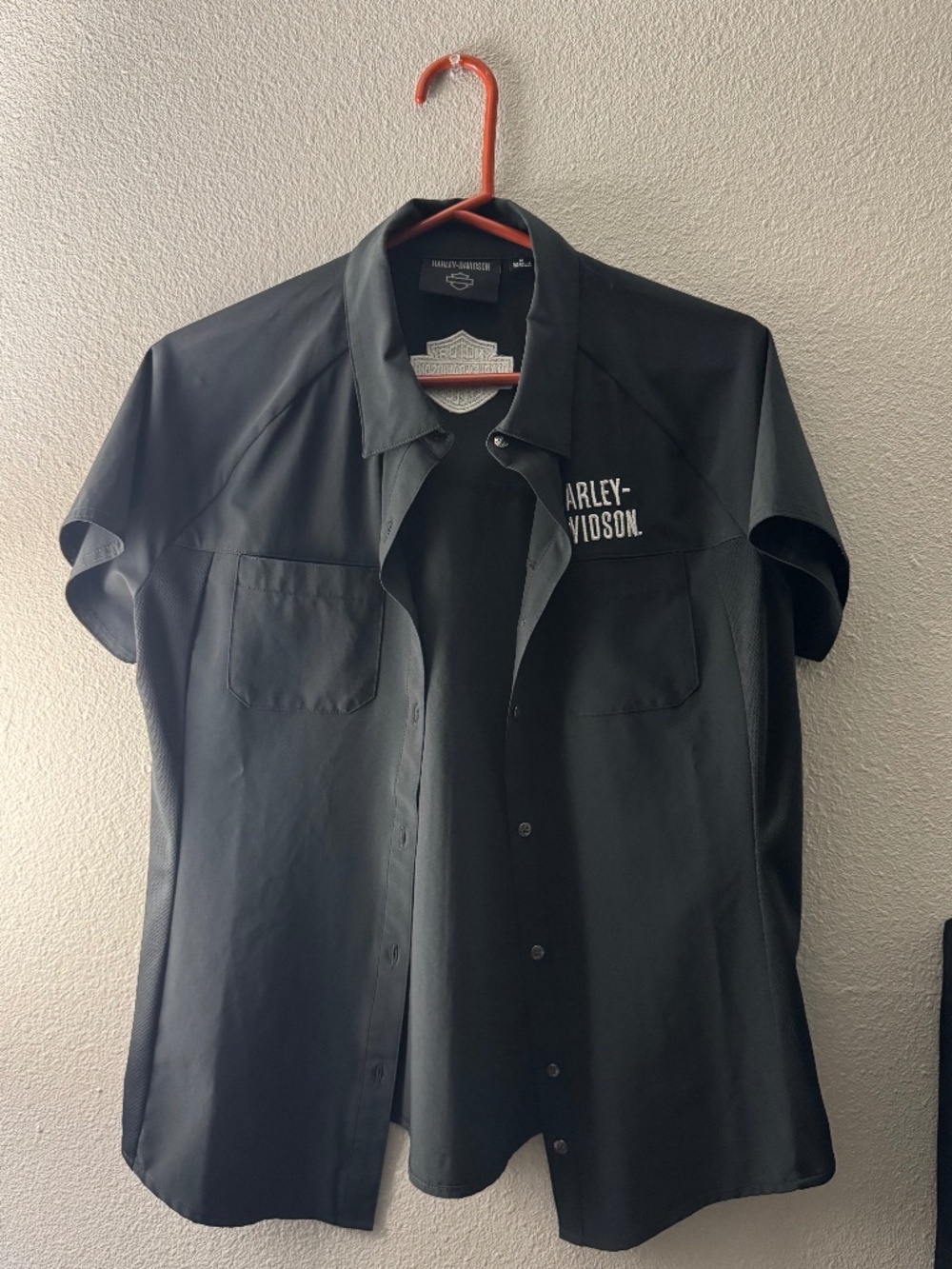 Harley Davidson Button Up